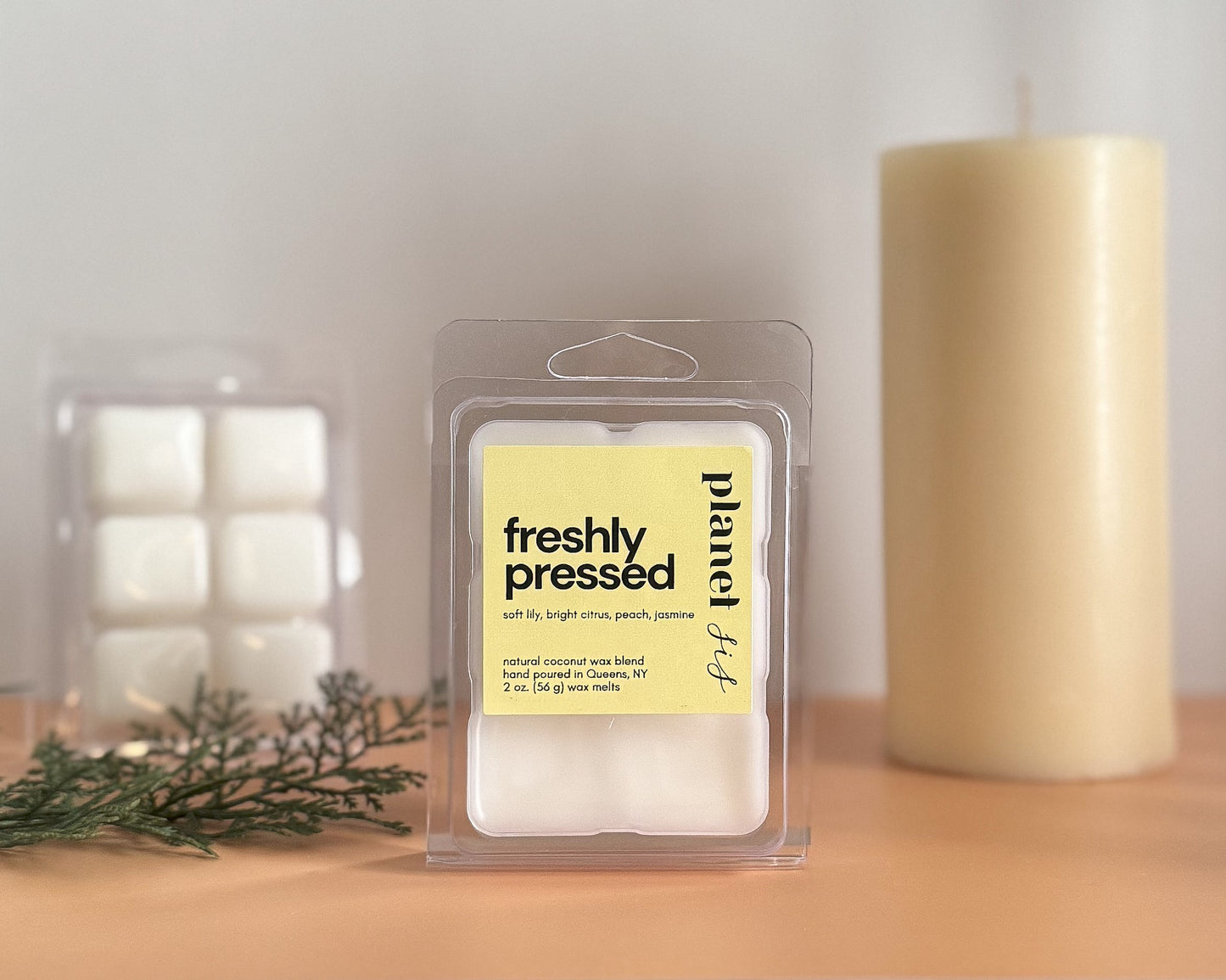 freshly pressed wax melts