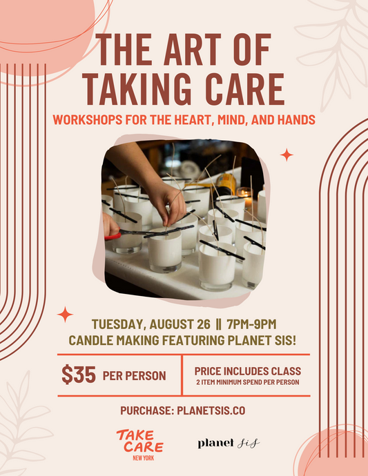 Take Care X Planet Sis Craft Night Event Planet Sis