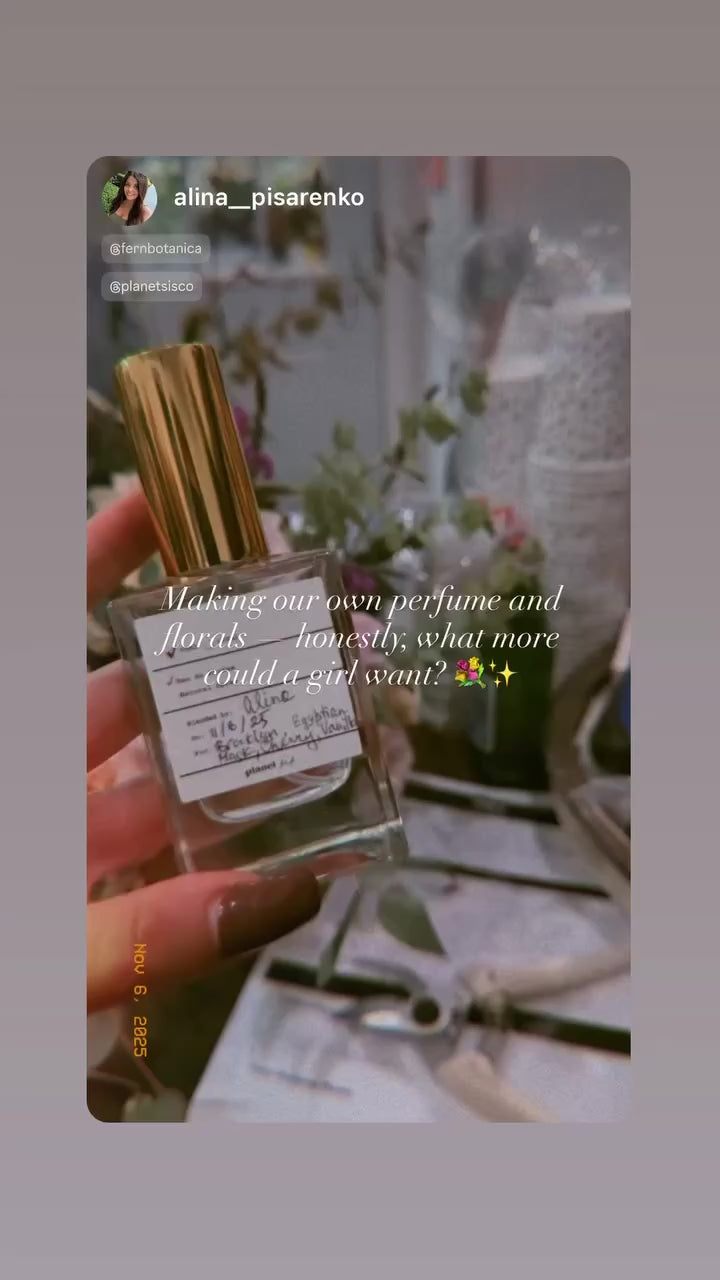 Take Care NYC X Planet Sis Perfume Making Workshop- 1 Ticket Left