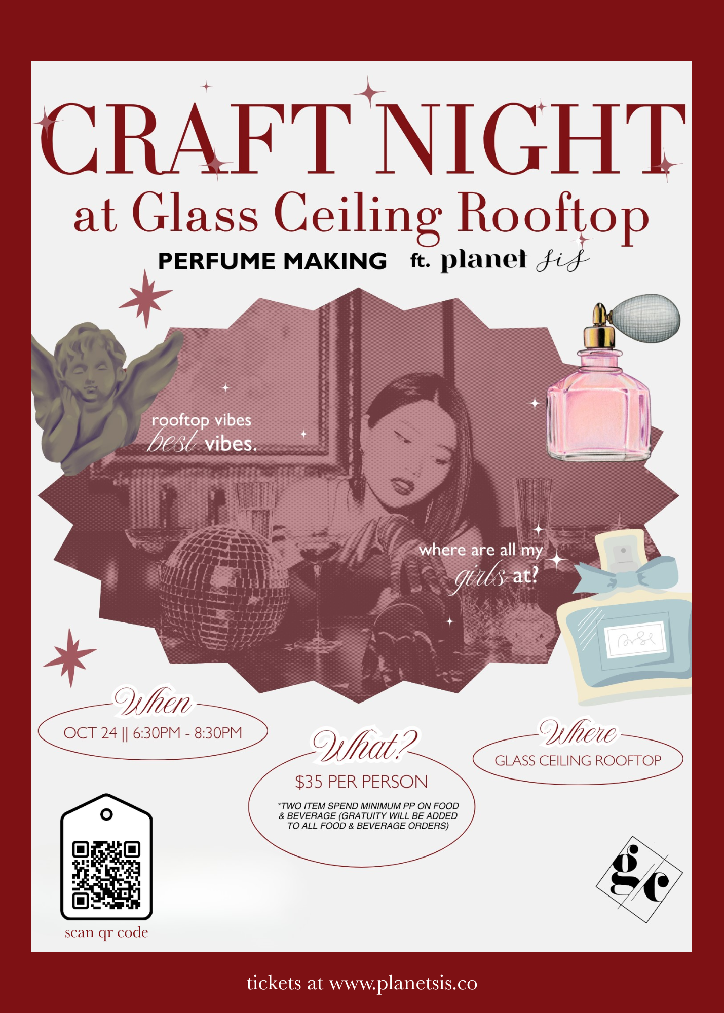The Glass Ceiling X Planet Sis Craft Night Event Planet Sis